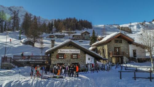 Chateau Branlant | Ristorante Sulle Piste a Courmayeur